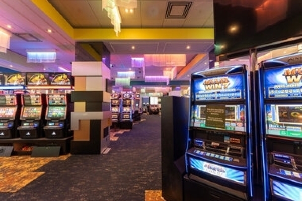 interior of a casino